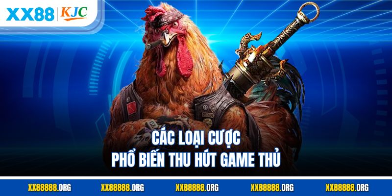 Các loại cược phổ biến thu hút game thủ